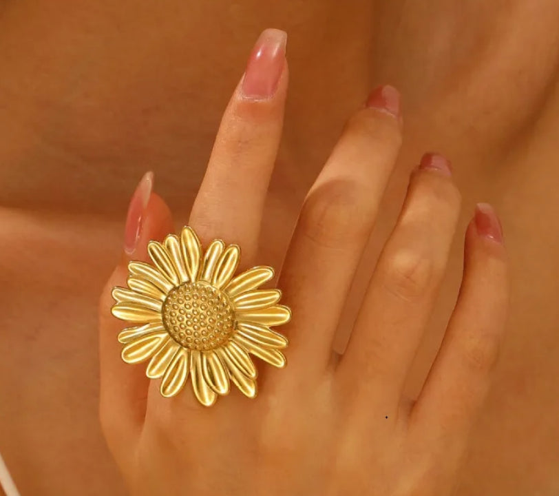 Sortija de girasol
